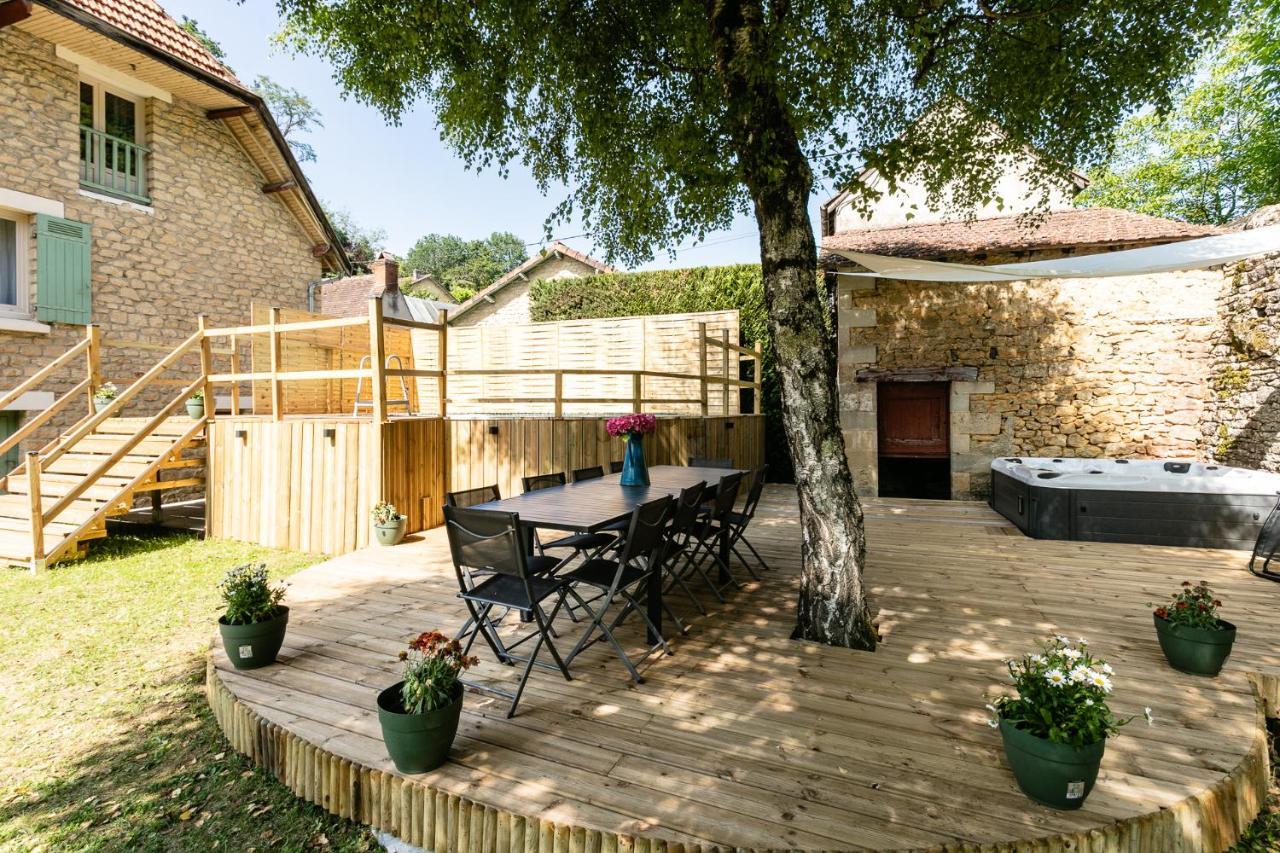 Wonderful House In Sarlat Center With Heated Pool & Jaccuzi Βίλα Εξωτερικό φωτογραφία